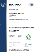 Zertifikat ISO/TS 16949:2009